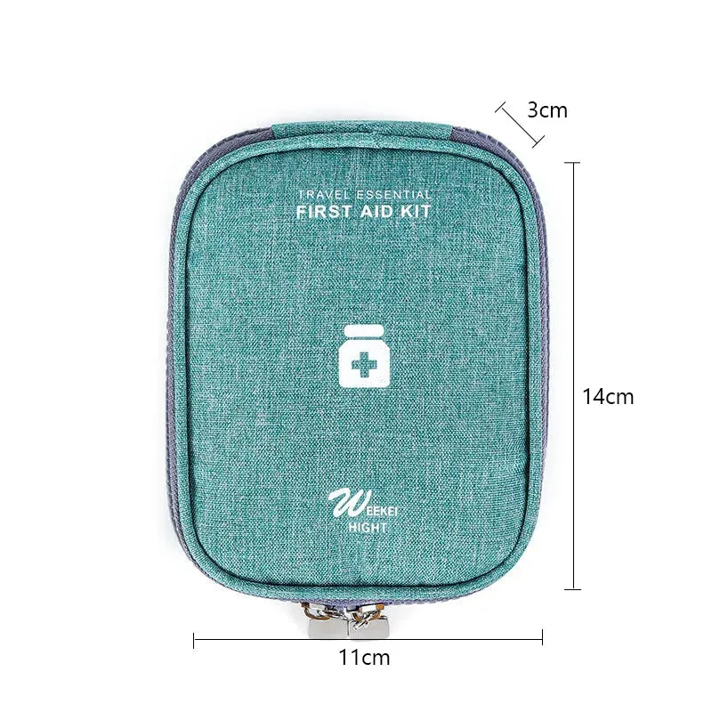 Mini Portable Medicine Storage Bag – Emergency First Aid Kit & Pill Organizer for Travel & Camping