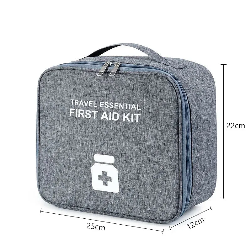 Mini Portable Medicine Storage Bag – Emergency First Aid Kit & Pill Organizer for Travel & Camping