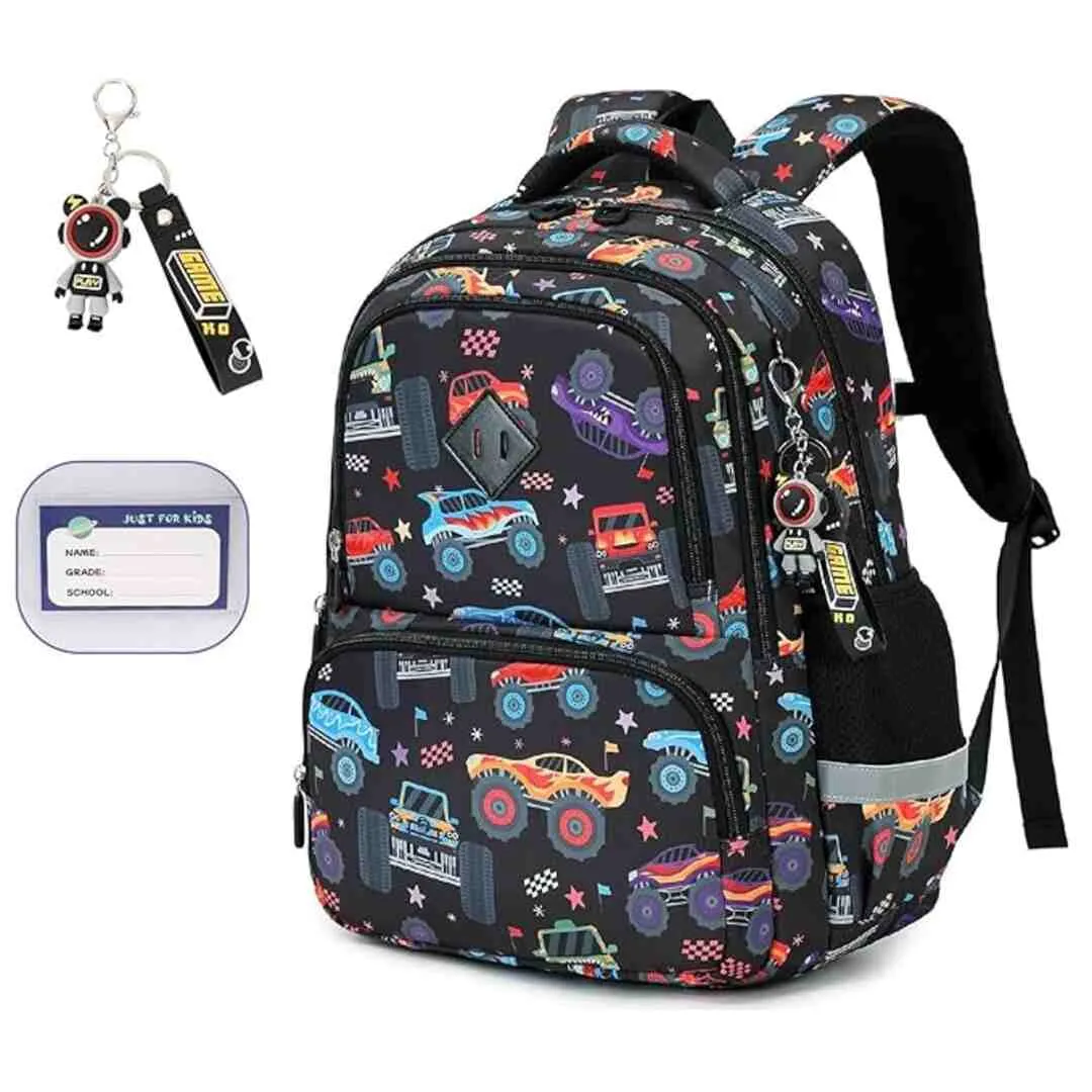 MOCA Kids Backpack (Monster Trucks)