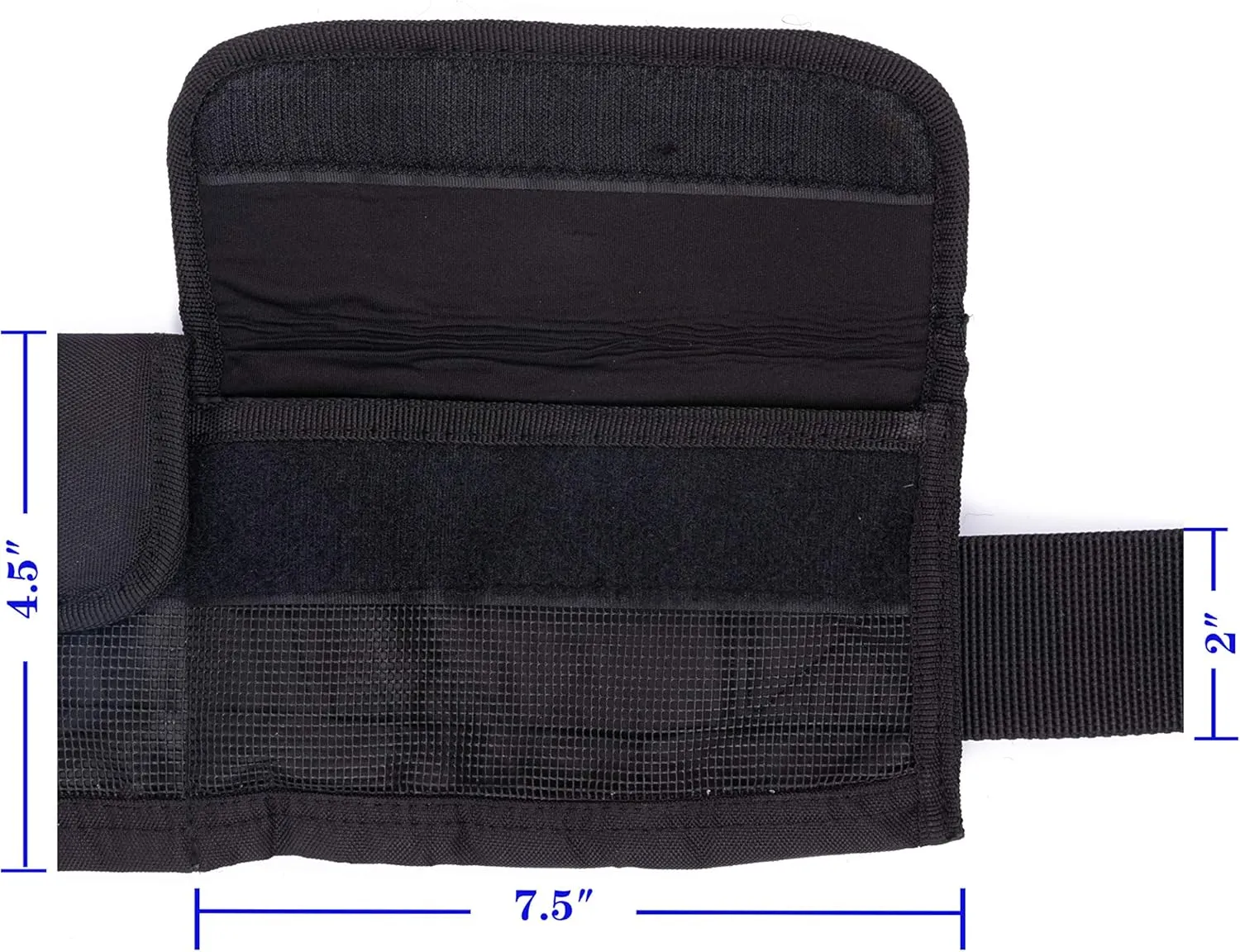 MOOCY 4 Neoprene Pocket Scuba Weight Belt，Spear Fishing Nylon-fit for Waist 32" to 52" - Quick-Release Buckle