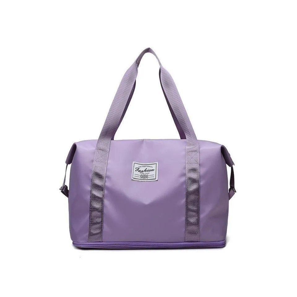 Multi-Function Foldable Expandable Travel Bag-Baby Blue