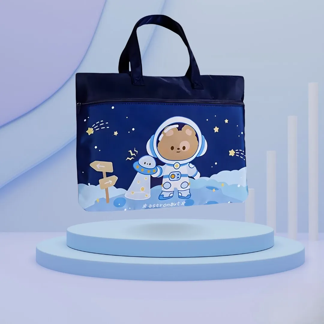 MULTICOLOR CARTOON DESIGN MULTI-PURPOSE HANDBAG
