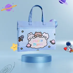 MULTICOLOR CARTOON DESIGN MULTI-PURPOSE HANDBAG