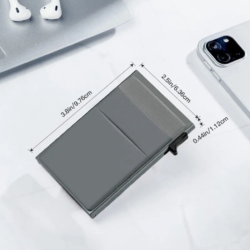 Multifunctional card case with anti-theft protection