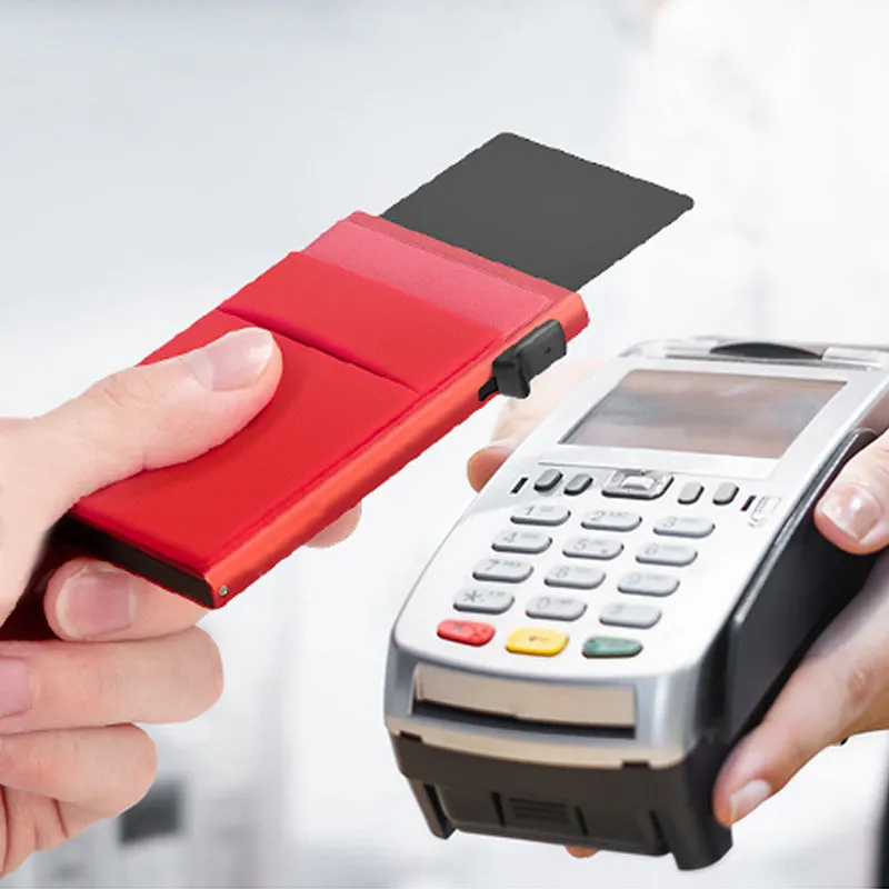 Multifunctional card case with anti-theft protection