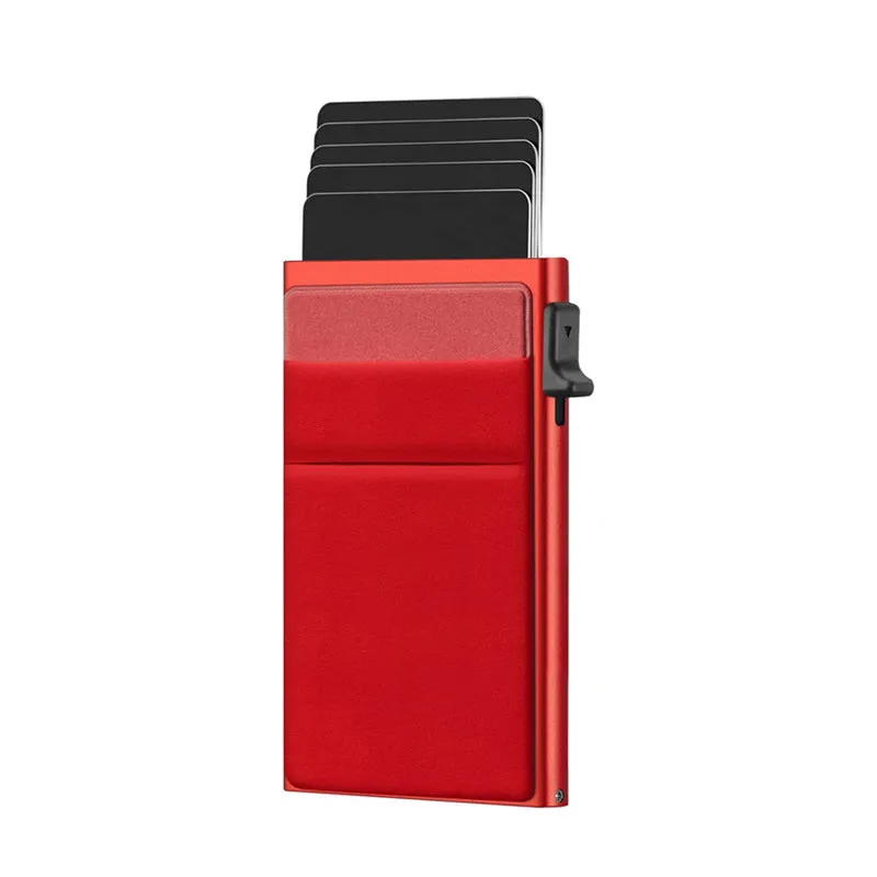 Multifunctional card case with anti-theft protection