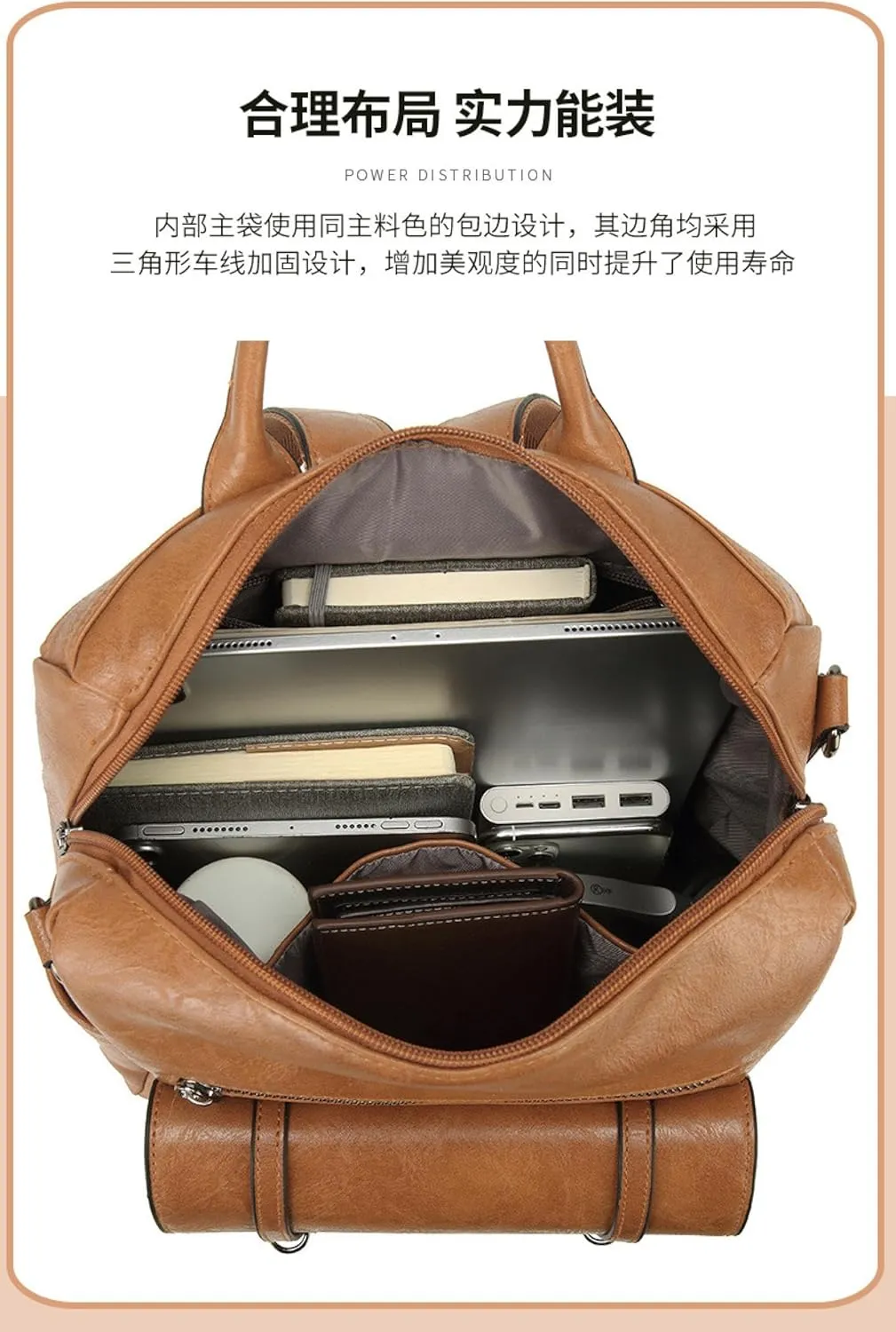 Multifunctional Dual-Purpose Backpack, Shoulder Bag, Casual Travel Shoulder Bag, high-Capacity Commuter Backpack