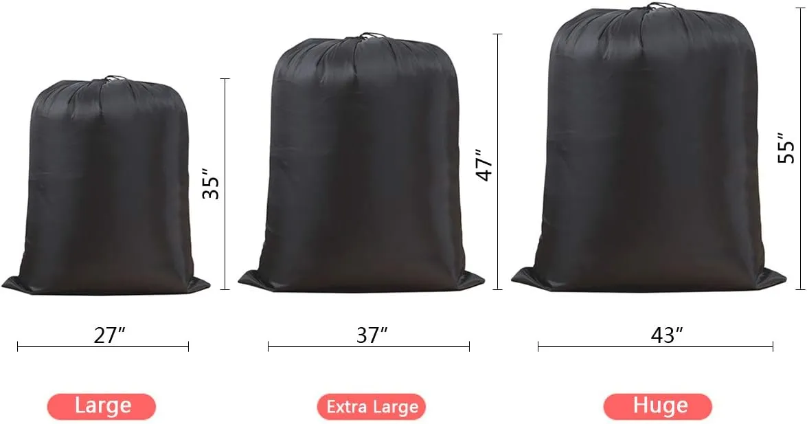 Multipurpose Extra Large Laundry Bag Storage Bag (37"x47", Blue)