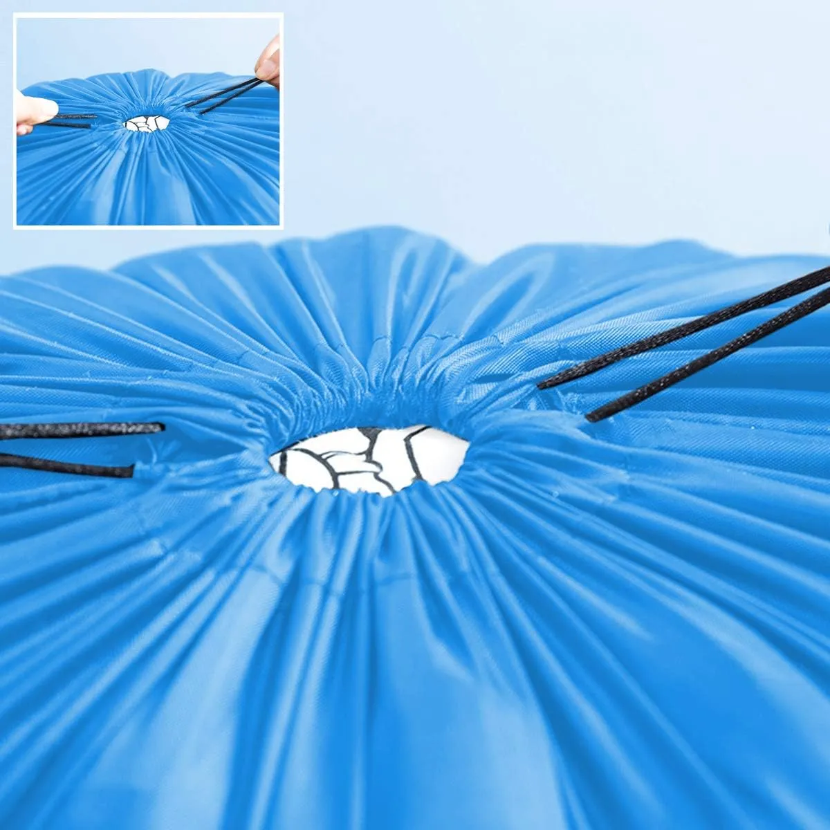 Multipurpose Extra Large Laundry Bag Storage Bag (37"x47", Blue)