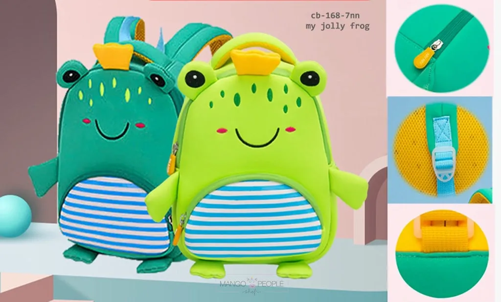 My Jolly Frog - Cute Cartoon Kids  Backpack