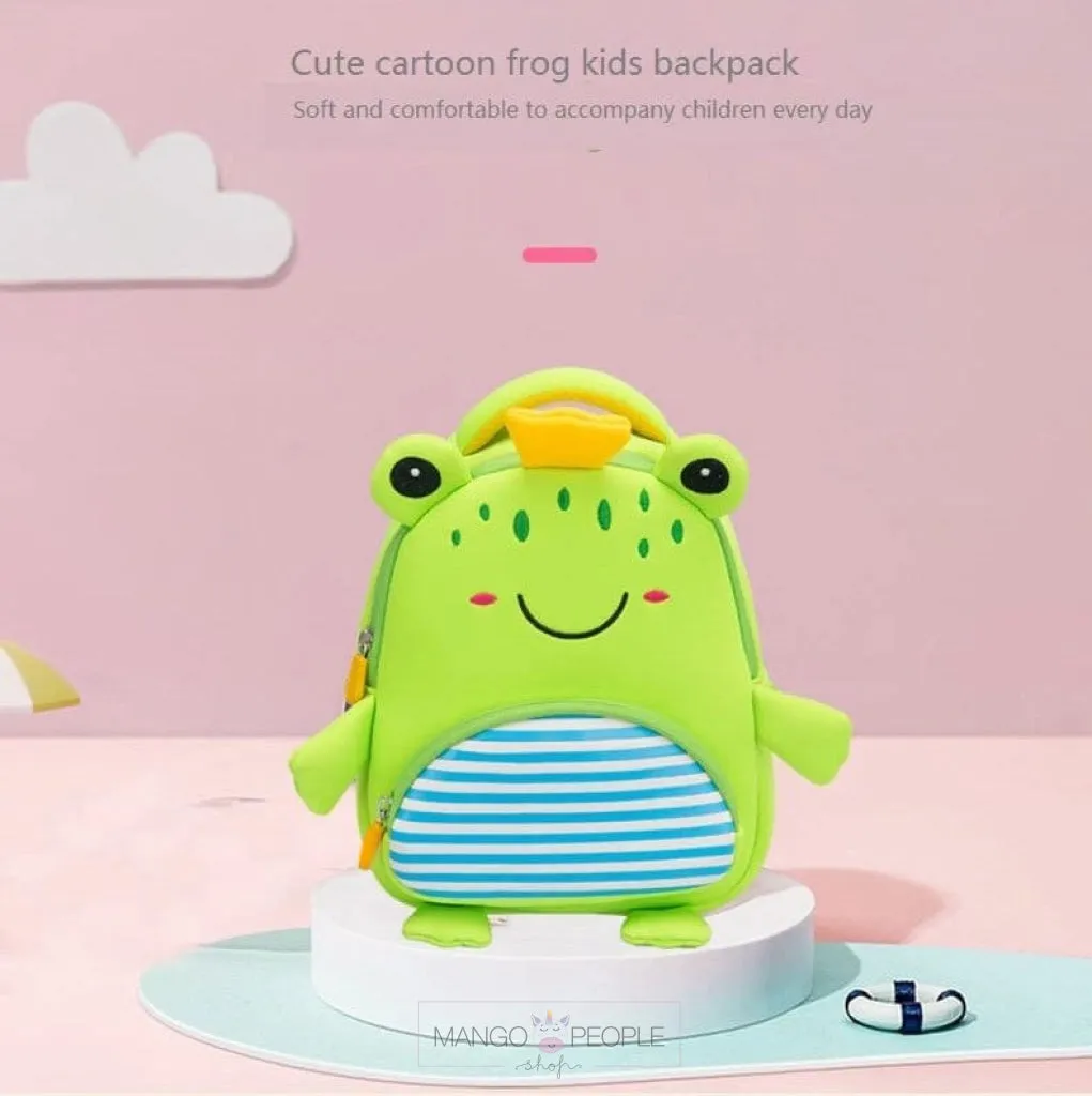 My Jolly Frog - Cute Cartoon Kids  Backpack