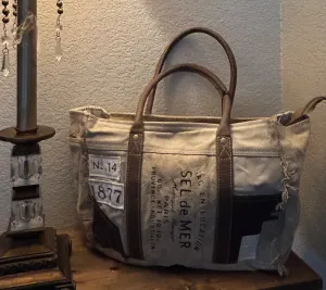 Myra French Countryside Patchwork Weekender Bag