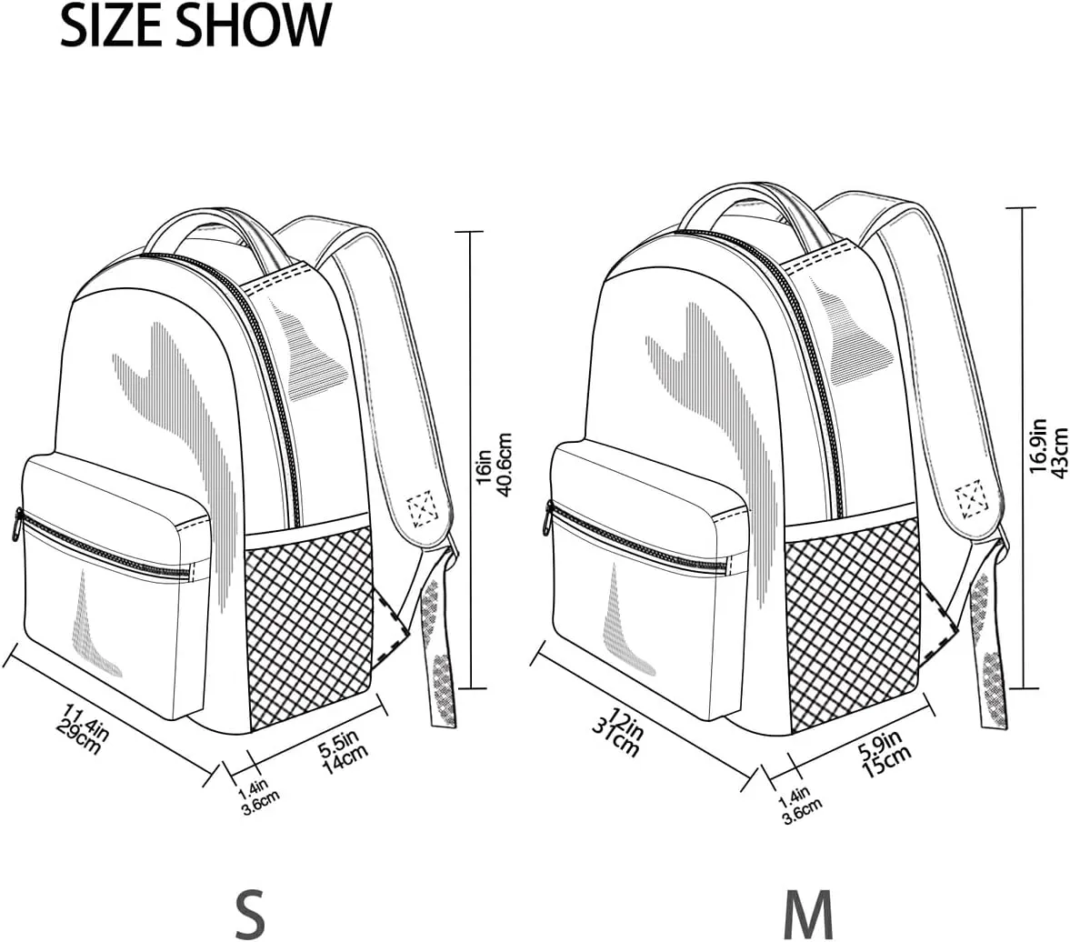 Nander Custom You Name Lovely Butterfly Cat Backpack,Casual Daypacks Outdoor Sports Rucksack School Shoulder Bag for Men Women Boys Girls-12x7.3x16.9in
