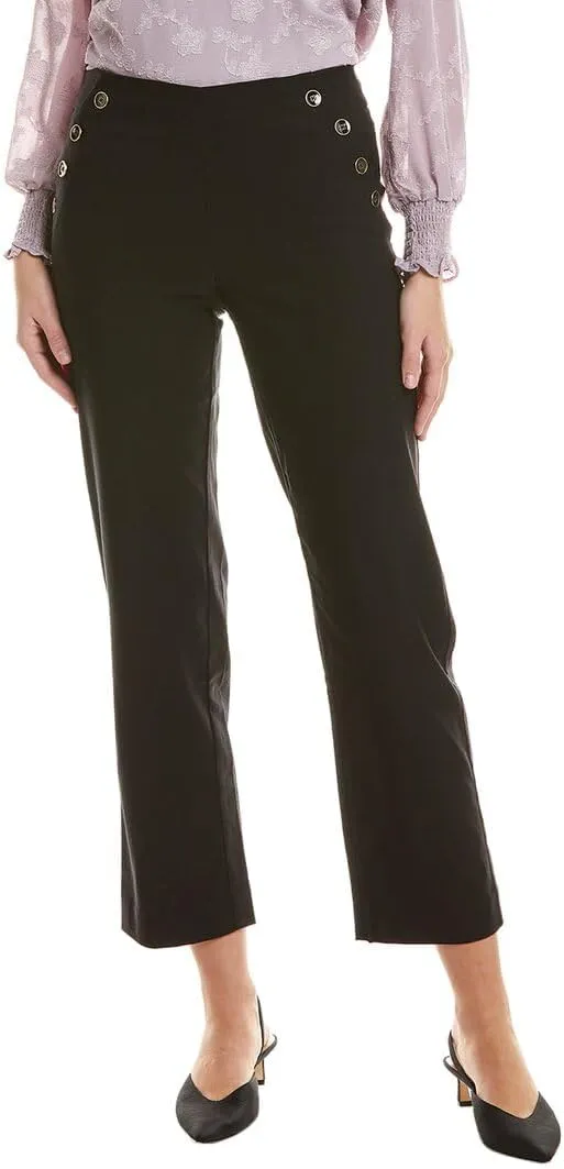 Nanette Nanette Lepore Womens Pant, 12, Black