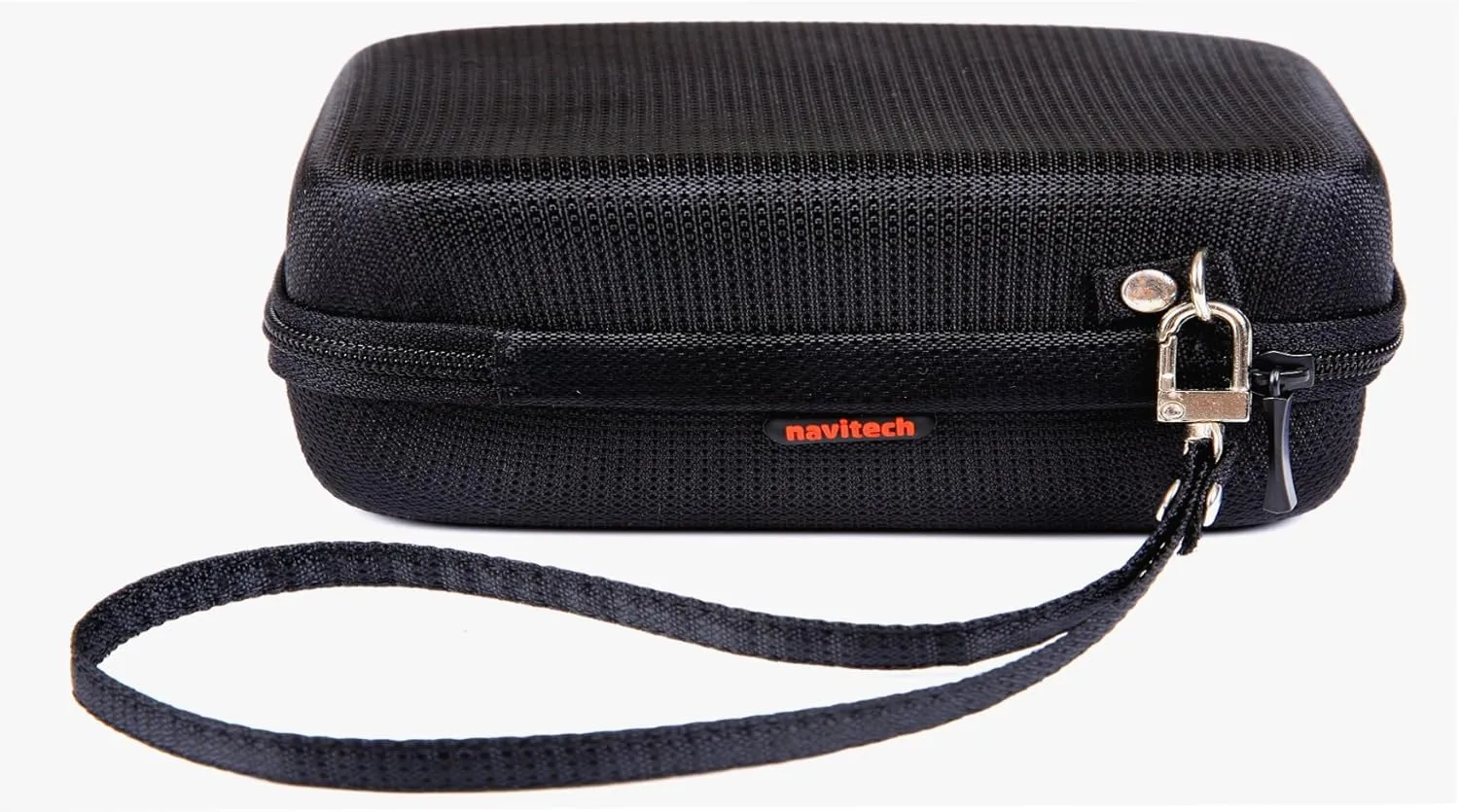 Navitech Black Hard Eva Nylon Protective Tough Carry Case Compatible with Navman S500, Navman S500HF, Navman Mio V505, Navman F45