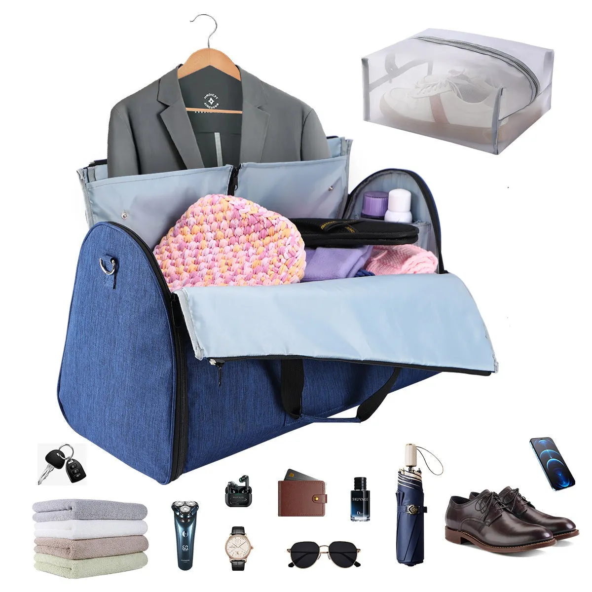 New suit duffel bag
