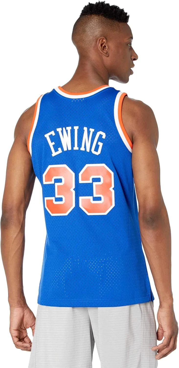 New York Knicks Patrick Ewing 1991 Road Swingman Jersey