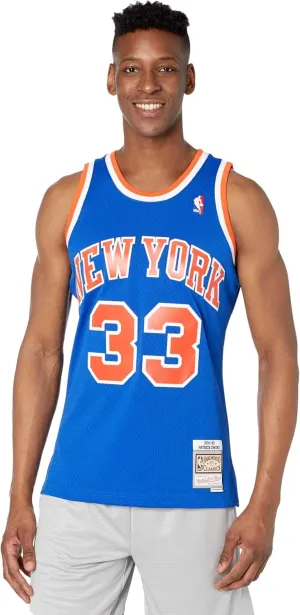 New York Knicks Patrick Ewing 1991 Road Swingman Jersey