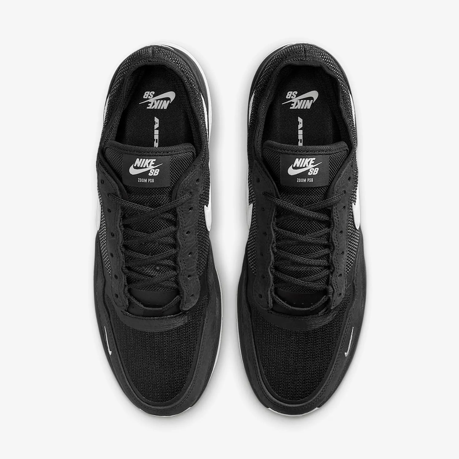 Nike SB PS8 Men's Shoes (FV8493-003, Black/Black/White/White)