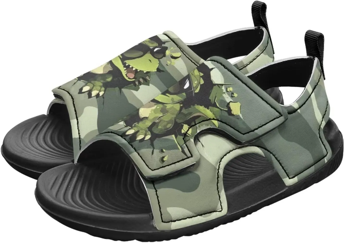 Nylon buckle Kids Cartoon Sandals for Boys Girls Suitable for Outdoor Play Walking Shoes