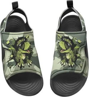 Nylon buckle Kids Cartoon Sandals for Boys Girls Suitable for Outdoor Play Walking Shoes