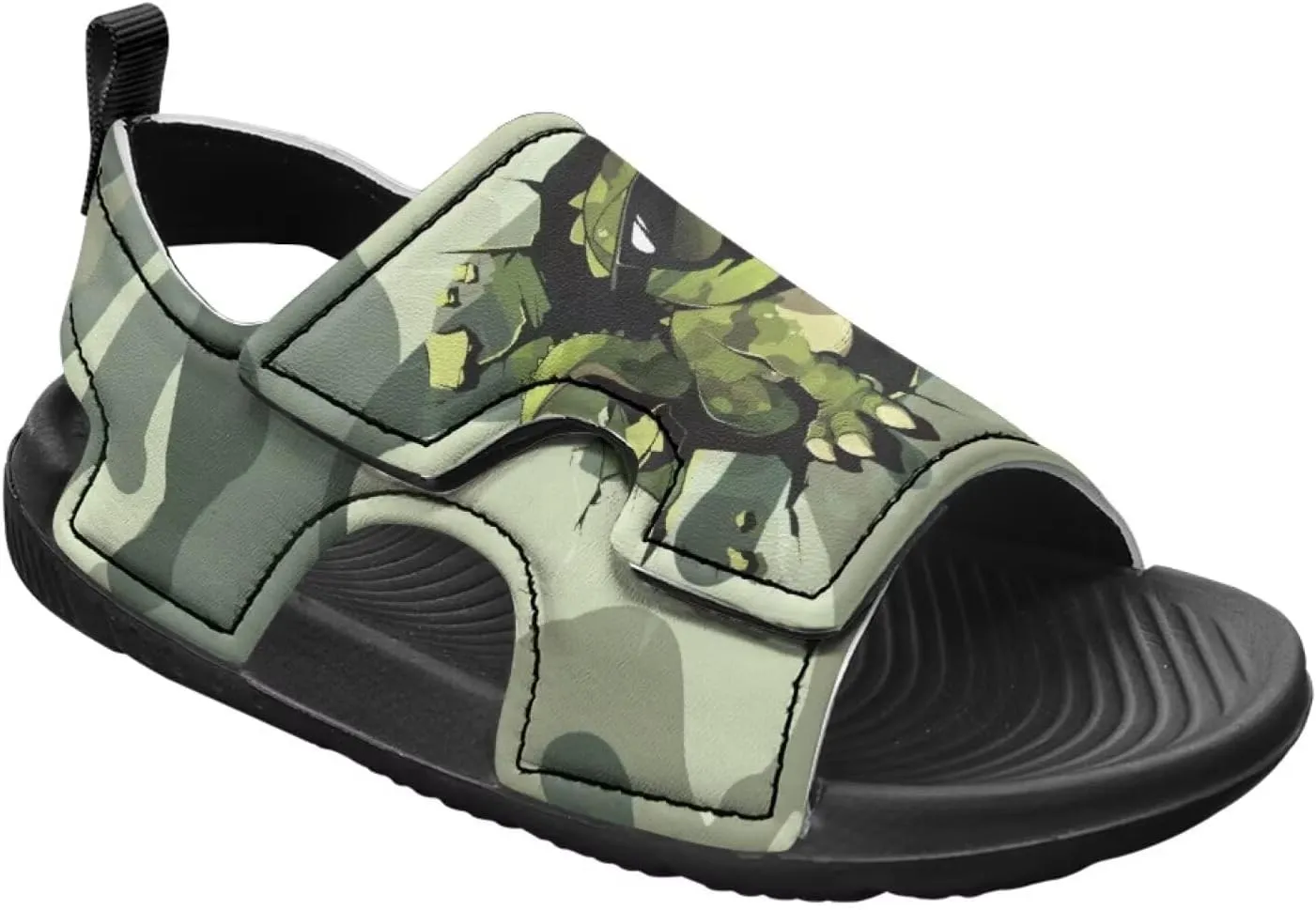 Nylon buckle Kids Cartoon Sandals for Boys Girls Suitable for Outdoor Play Walking Shoes