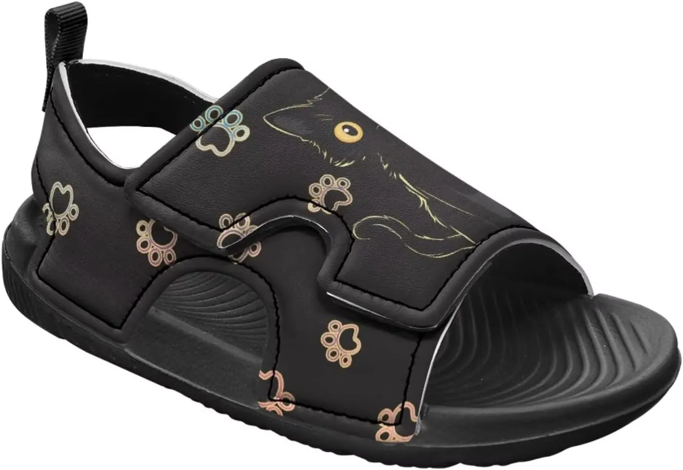 Nylon buckle Kids Cartoon Sandals for Boys Girls Suitable for Outdoor Play Walking Shoes