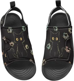 Nylon buckle Kids Cartoon Sandals for Boys Girls Suitable for Outdoor Play Walking Shoes