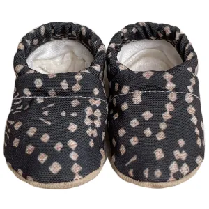 Organic Soft Sole baby shoes | First Walkers Crib Shoes | Pull on soft sole Infant Shoes | Lightweight Soft Sole Crib Shoes Toddler Shoes (Asher) (Size 2 (6-12 Months))