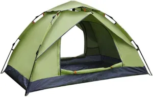 Outdoor Camping Tent,Automatic Open Beach Double-Layer Ultralight Type That Can Accommodate 3-4 People,210 * 150 * 120cm