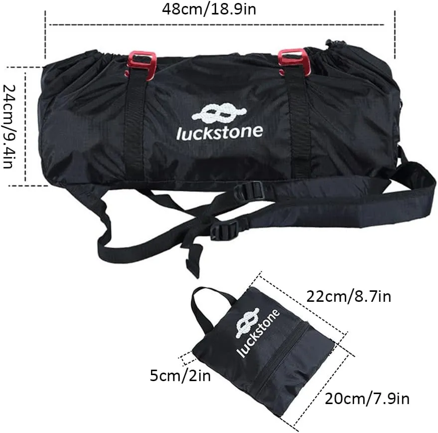 Outdoor Climbing Rope Bag Folding Waterproof Climbing Equipment Carrying Bag for Camping Mountaineering