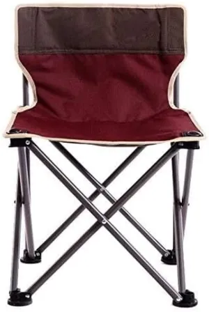 Outdoor Portable Folding Chair with Thick Aluminum Frame, Lightweight for Fishing, Camping, Beach, BBQ, and Travel