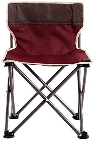 Outdoor Portable Folding Chair with Thick Aluminum Frame, Lightweight for Fishing, Camping, Beach, BBQ, and Travel
