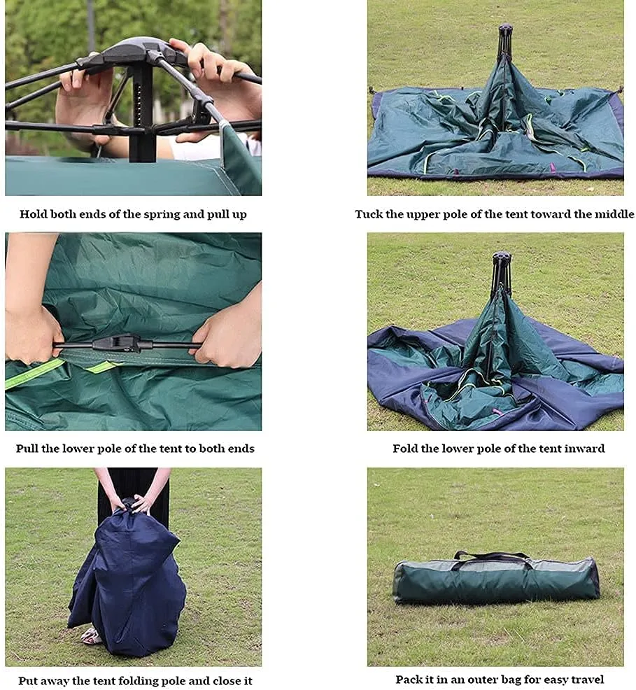 Outdoor Portable Privacy Tent Portable Outdoor Shower Bath Changing Fitting Room Camping Pop-Up Tent Dressing Shelter Beach Privacy Toilet Tent with Bag
