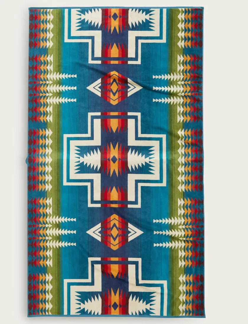 oversized jacquard spa towel-century harding