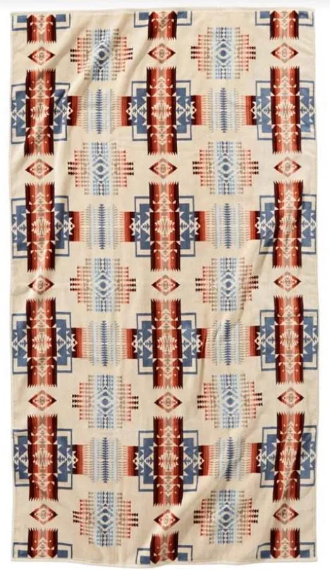Oversized Spa Towel Chief Joseph Rosewood