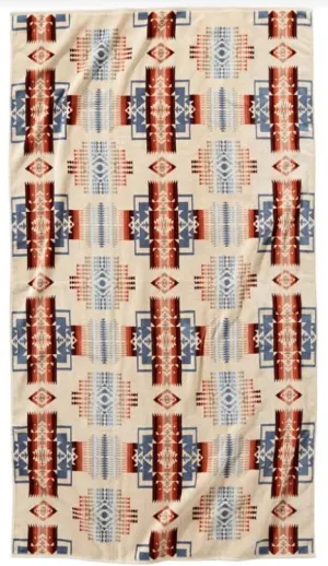 Oversized Spa Towel Chief Joseph Rosewood