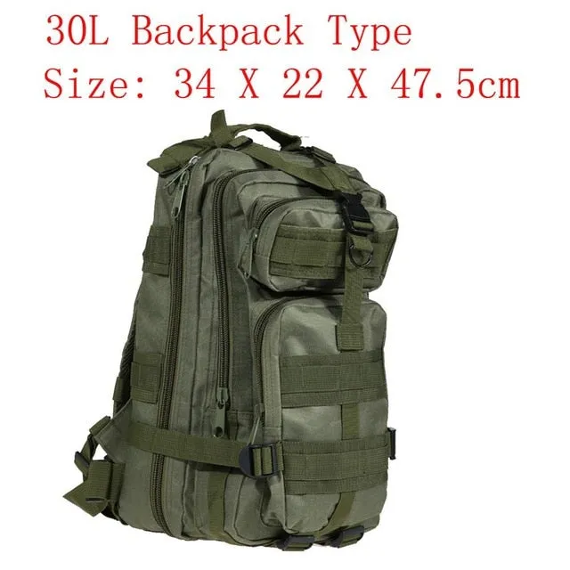 Oxford Bag Hiking Military Waterproof Tactical Bags Waist Molle Pack Waist 3L/6L/30L Unbeatable Climbing Outdoor Positive testimonials Bags Camping