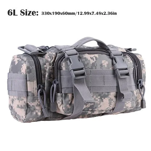 Oxford Bag Hiking Military Waterproof Tactical Bags Waist Molle Pack Waist 3L/6L/30L Unbeatable Climbing Outdoor Positive testimonials Bags Camping