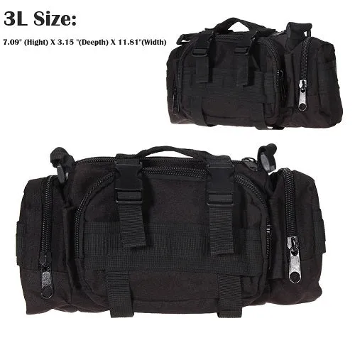 Oxford Bag Hiking Military Waterproof Tactical Bags Waist Molle Pack Waist 3L/6L/30L Unbeatable Climbing Outdoor Positive testimonials Bags Camping