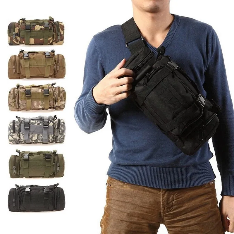 Oxford Bag Hiking Military Waterproof Tactical Bags Waist Molle Pack Waist 3L/6L/30L Unbeatable Climbing Outdoor Positive testimonials Bags Camping