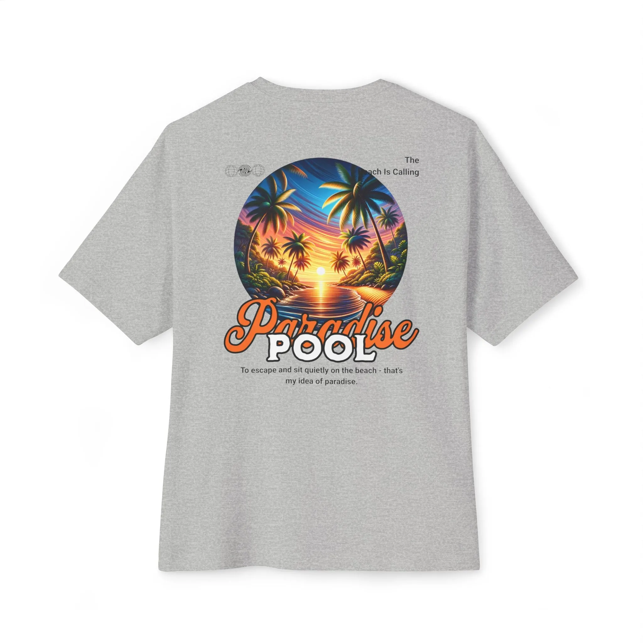 Paradise Pool - Oversized Back Printed