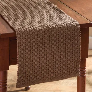 Park Designs Brown Chadwick Braided Farmhouse Table Runner 36 Inch | 13x36 Rustic Dining Table Accessory | Hand Loomed & Rugged Texture | Modern Farmhouse Table Runners 36 Inches