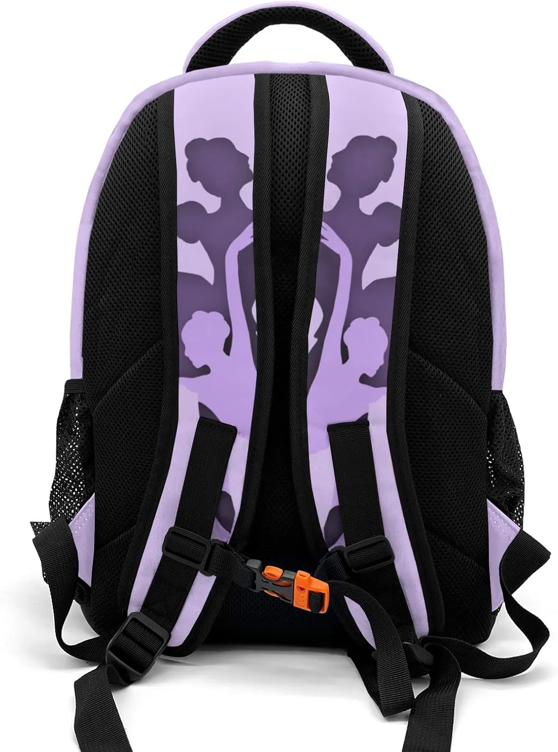 Personalized Ballet Girl Purple Backpack Casual Bag Daypack Laptop Bag for Family Party Gift