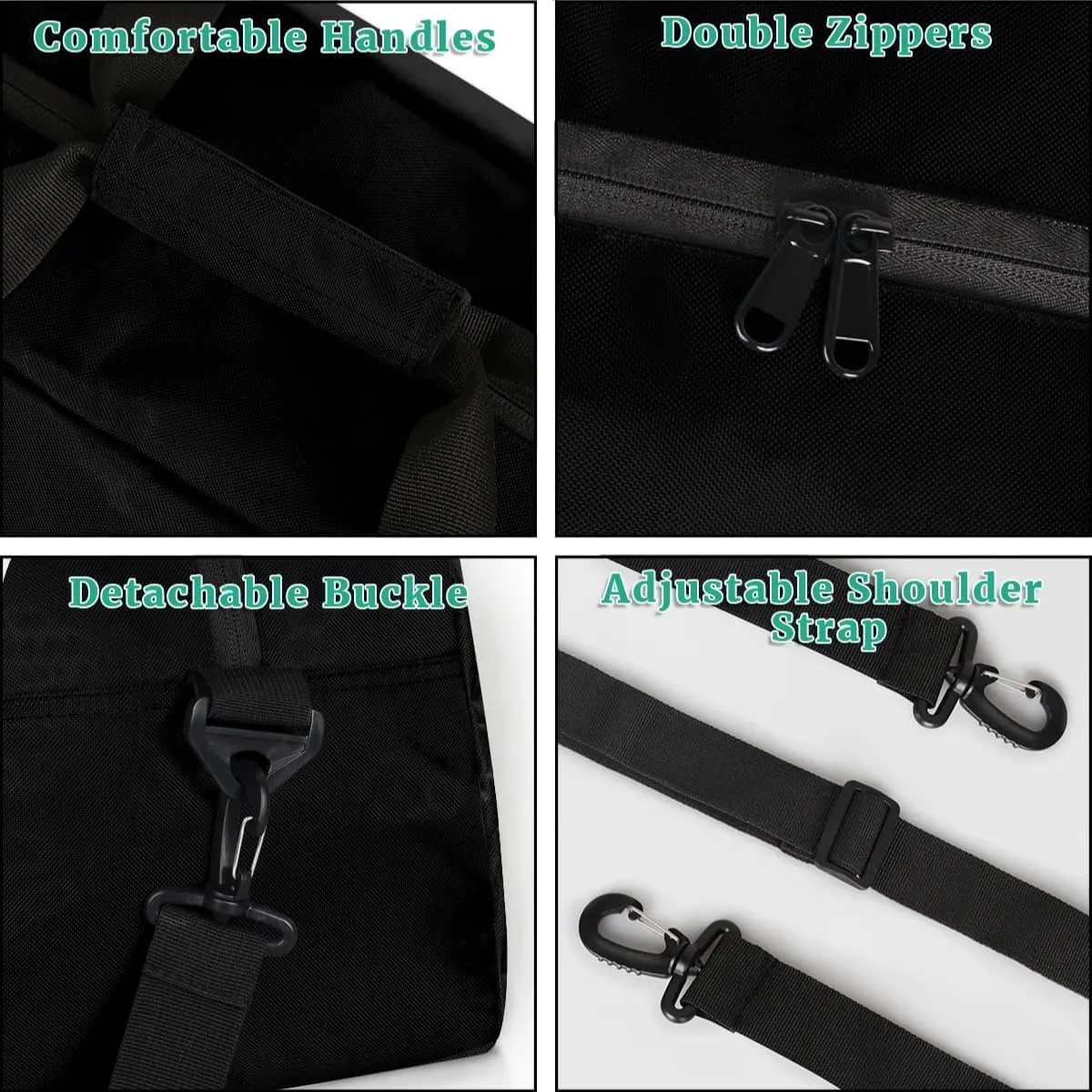 Personalized Cheerleader Sports Duffel Bags Custom Gymnastics Name Gym Dance Bags Customized Cheer Ballet Gift Overnight Weekender Bag, Black