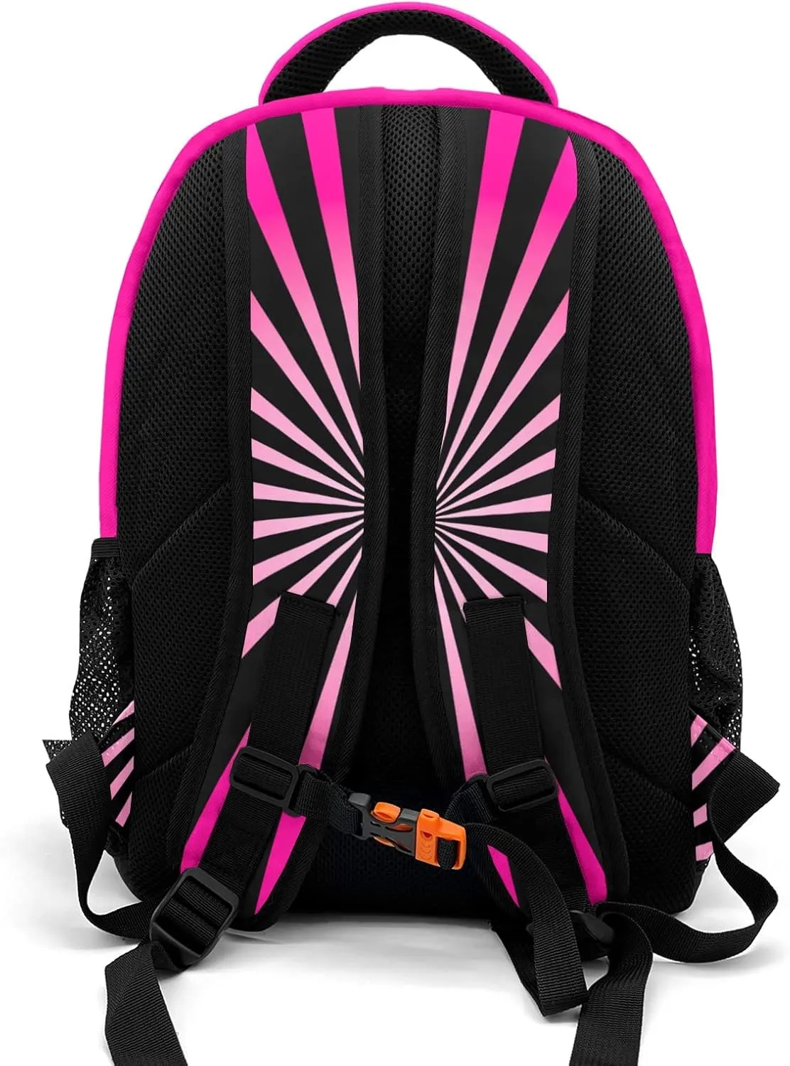 Personalized Cheerleaders Backpack Multifunctional Waterproof Laptop Bag for Travel Gift Stripes Shine Cheerleading