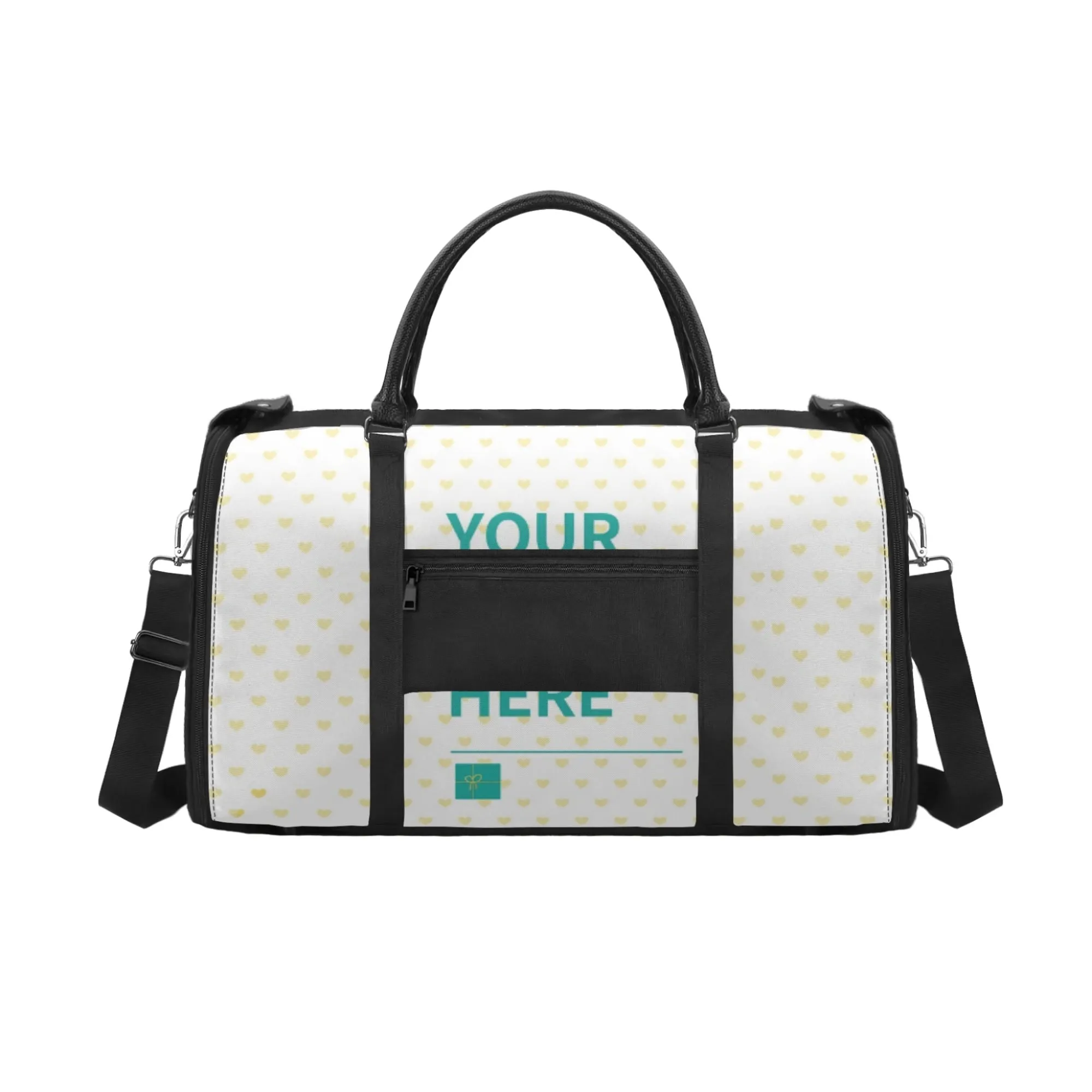 Personalized Foldable Travel Duffel Bag for Women & Men Portable Travel Luggage Bag