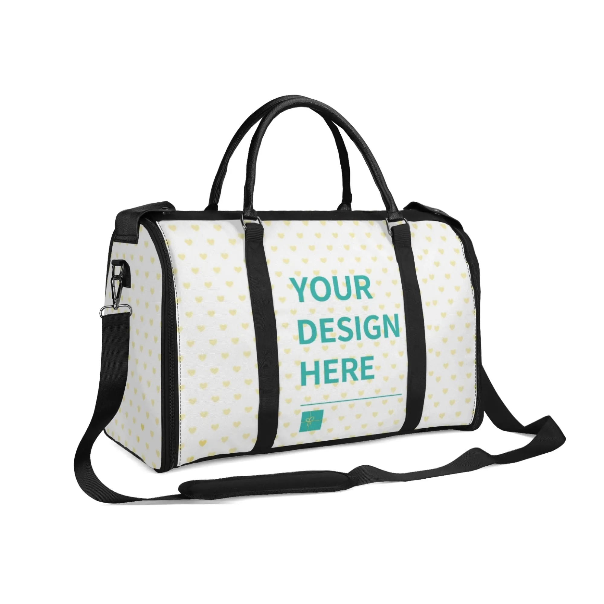 Personalized Foldable Travel Duffel Bag for Women & Men Portable Travel Luggage Bag