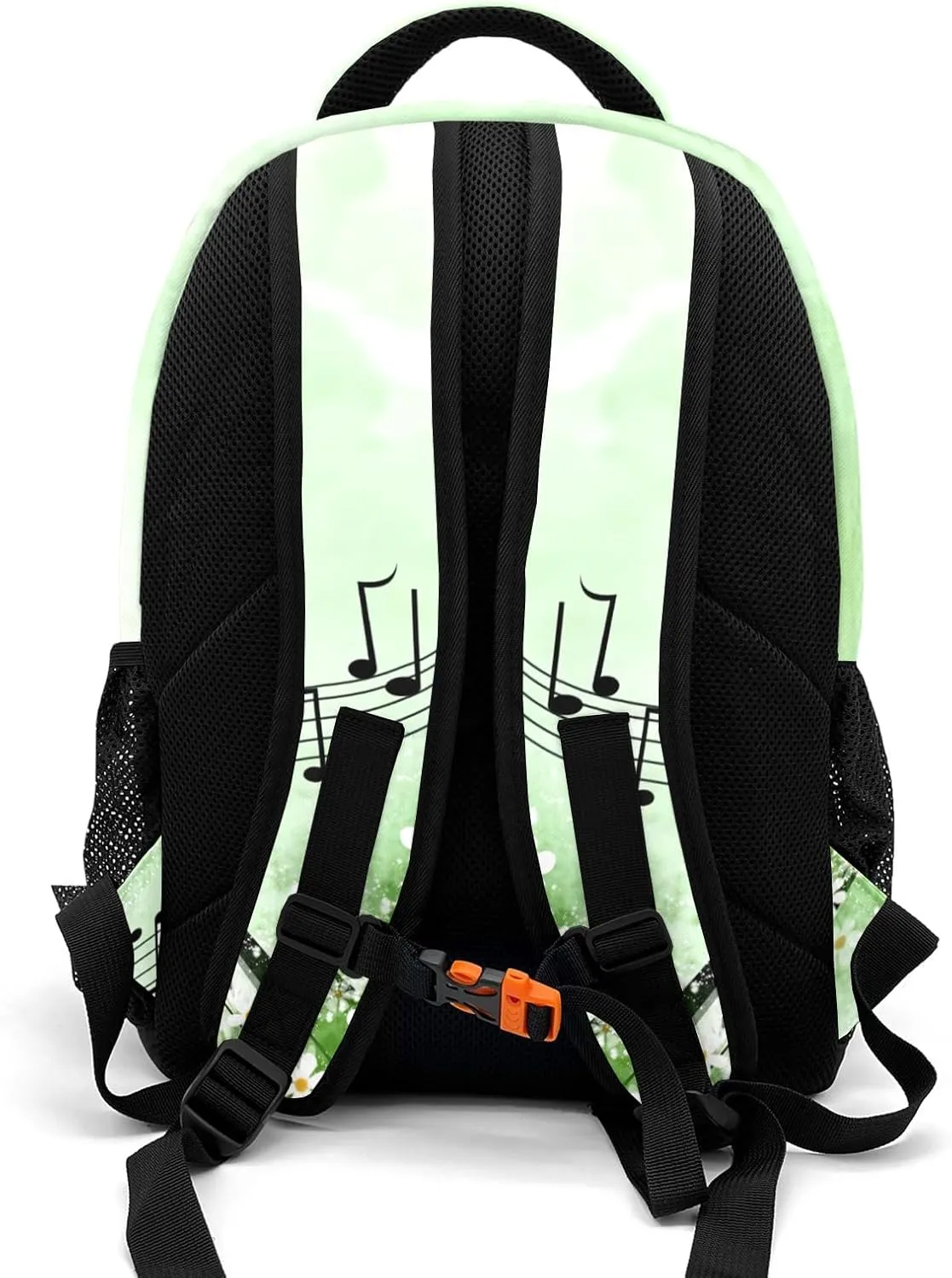 Personalized Piano Spring Music Backpack Casual Bag Daypack Laptop Bag for Family Party Gift