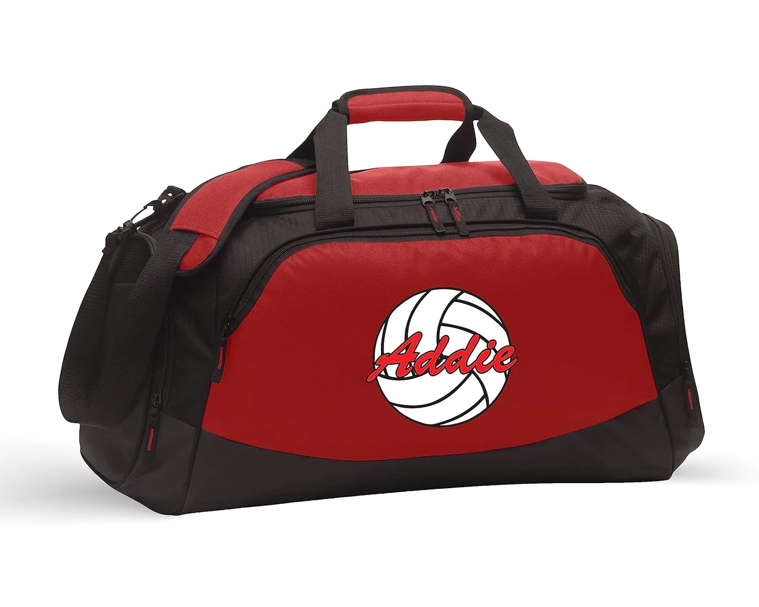 Personalized Volleyball Duffle Bag with Shoe Compartment | Duffle bag for Men, Women, Kids, and Teens | Volleyball Duffel Bags for Gear Organizer